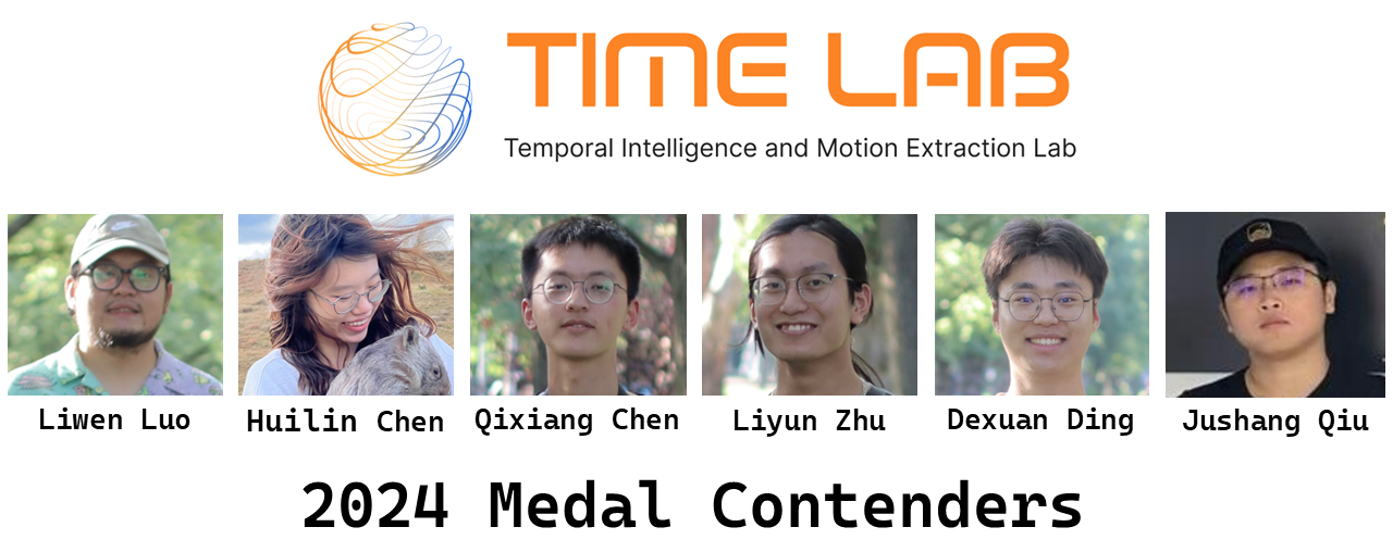 Contenders for TIME Lab Medal 2024